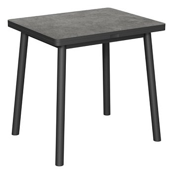 Стол обеденный раскладной серый 65 см (арт 33508) - Фото 2