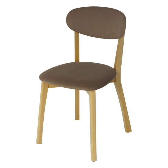 Стул обеденный из массива дерева мягкий (арт 31384) Фото 1