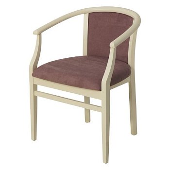 Стул-кресло с мягким сидением с подлокотниками классический (арт 29439) - Фото 2