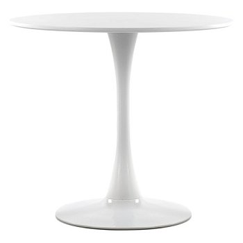 Стол дизайнерский круглый белый tulip (арт 28887) - Фото 2