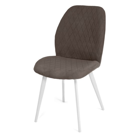 Стул полубарный с обивкой из велюра (арт 33561) Фото 3