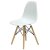 Стул дизайнерский деревянный белый eames style (арт 2314)