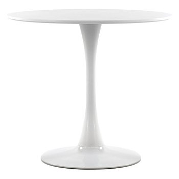 Обеденный стол дизайнерский круглый D-90 см тюльпан (арт 11387) - Фото 2