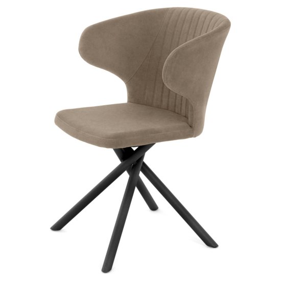 Стул кухонный на металлокаркасе мягкий велюровый (арт 35595) Фото 2