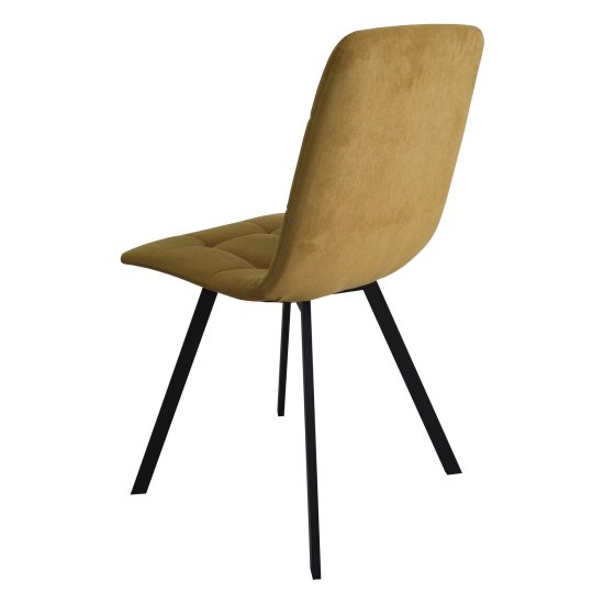 Стул с мягким сидением слоновая кость (арт 25083) Фото 4