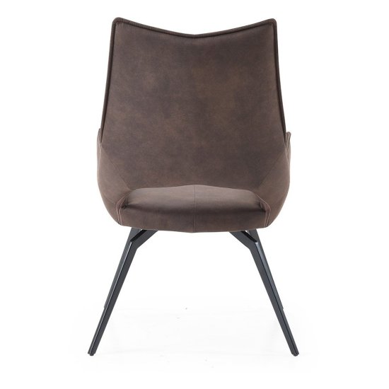 Стул-кресло интерьерный на металлическом каркасе мягкий (арт 31471) Фото 6