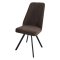 Стул металлический с мягким сидением в современном стиле (арт 14936)