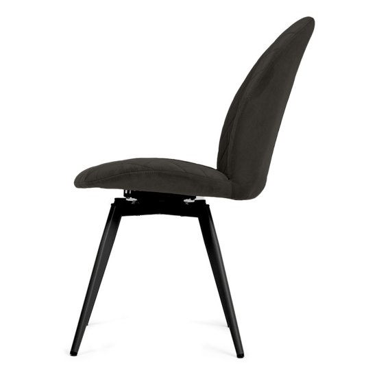 Стул на металлокаркасе мягкий из велюра (арт 33560) Фото 3