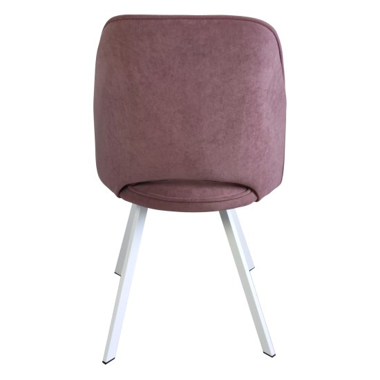 Стул на металлокаркасе мягкий из велюра (арт 31969) Фото 3