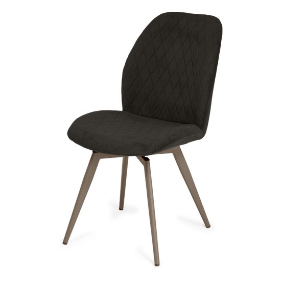 Стул с мягким сидением из велюра (арт 33558) Фото 3