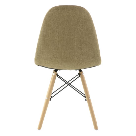 Стул дизайнерский с мягким сидением eames (арт 12203) Фото 3
