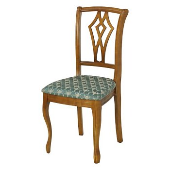 Стул деревянный мягкий мятный классический (арт 18027) - Фото 2