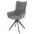 Стул дизайнерский на металлокаркасе с подлокотниками серый (арт 35575)