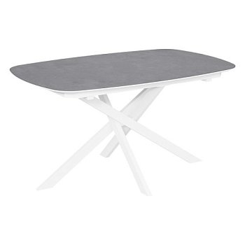 Стол раскладной с керамическим покрытием на одной ножке (арт 34279) - Фото 2