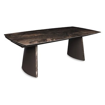 Стол кухонный раскладной из керамогранита (арт 34635) - Фото 2