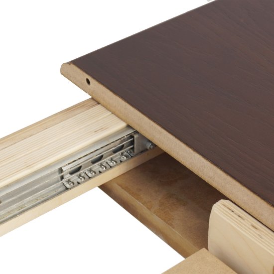 Обеденный стол раскладывающийся овальный из дерева классика (арт 11013) Фото 4