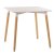 Стол обеденный дизайнерский 80 см eames (арт 2066)