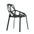 Стул на металлокаркасе черный современный (арт 6622)