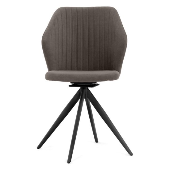 Стул с черными ножками из велюра (арт 35422) Фото 6