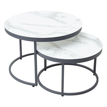 Журнальный столик дизайнерский круглый (арт 15002) - Фото 2