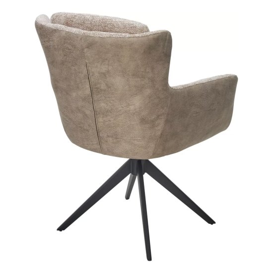 Полукресло с подлокотниками слоновая кость (арт 33674) Фото 4