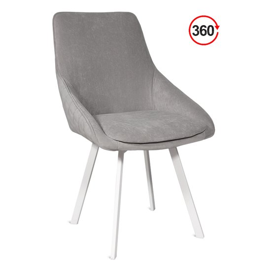 Стул-кресло с мягкой обивкой из бархата (арт 16109) Фото 1