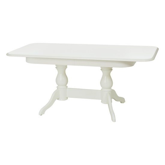 Стол для кухни белый 140 см классический (арт 14863) Фото 2