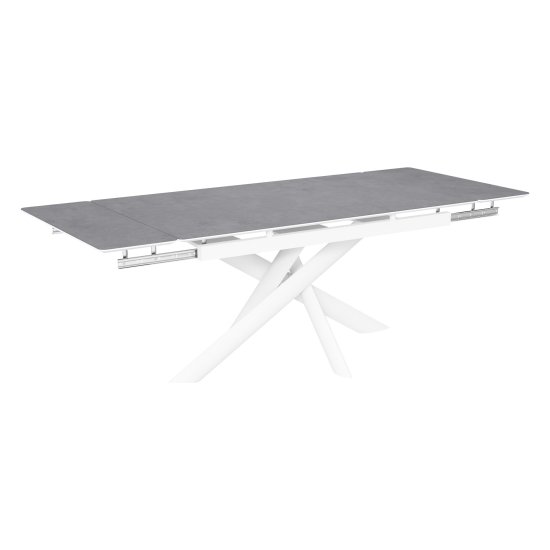 Стол раскладной керамический на одной ножке (арт 34681) Фото 2