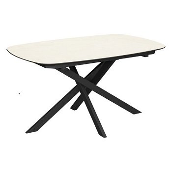 Стол раскладной керамический на одной ножке 140 см (арт 34290) - Фото 2