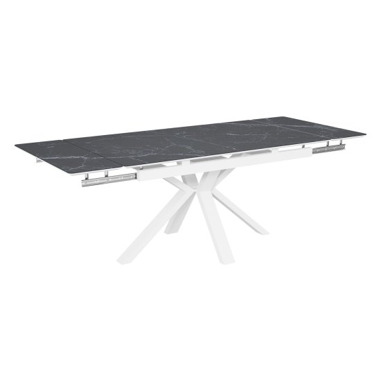 Стол кухонный раскладной со столешницей из керамики (арт 34410) Фото 3