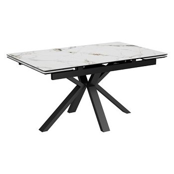 Стол раскладной с керамическим покрытием на одной ножке 140 см (арт 32665) - Фото 2