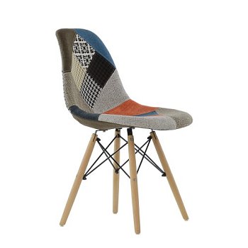 Стул для кухни с мягким сидением patchwork (арт 3842) - Фото 2