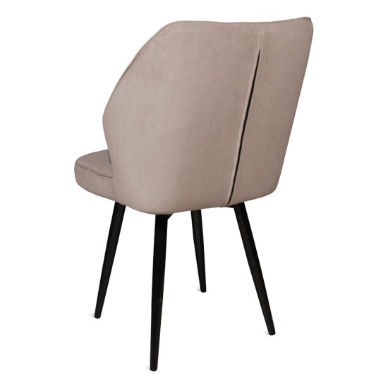 Стул мягкий из бархата современный (арт 31736) Фото 2