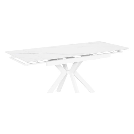 Стол раскладной прямоугольный керамический 110 см (арт 34374) Фото 2