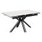 Стол со столешницей из керамики белый современный (арт 32127)