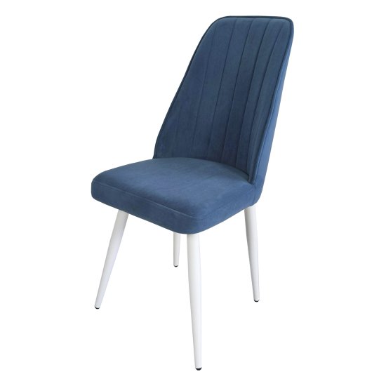 Стул кухонный синий в современном стиле (арт 14918) Фото 4