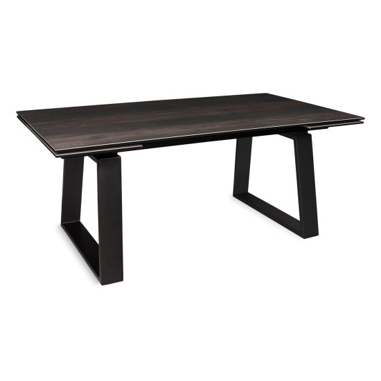 Обеденный стол дизайнерский раздвижной керамический 160 см (арт 28454) Фото 1