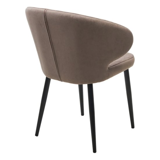 Стул с мягким сидением из велюра (арт 32610) Фото 2