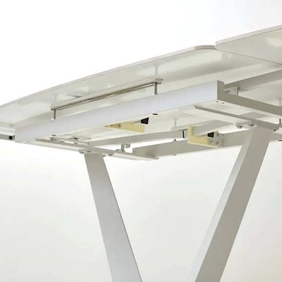 Стол с керамической столешницей на одной ноге (арт 30771) Фото 6