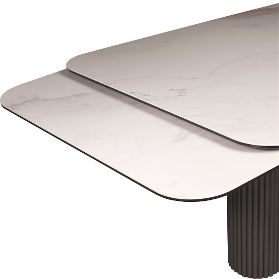 Стол раскладной с керамической столешницей 160 см (арт 35526) Фото 4