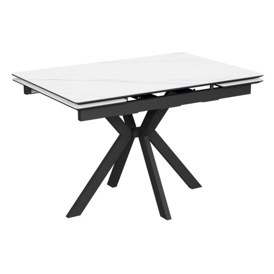 Стол керамический белый современный (арт 33519) Фото 1