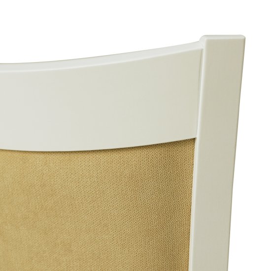 Стул деревянный мягкий бежевый классический (арт 32104) Фото 6