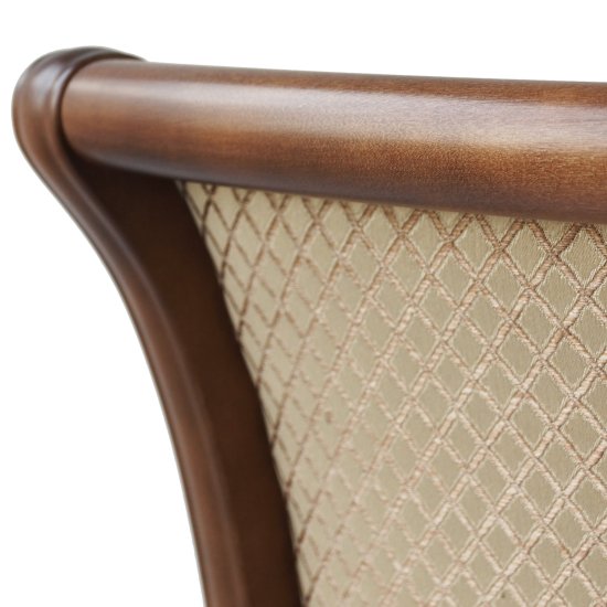 Стул деревянный с мягким сидением классический (арт 15655) Фото 4