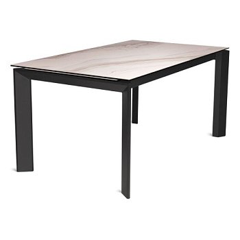 Обеденный стол дизайнерский раздвижной керамический (арт 33694) - Фото 2