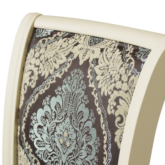 Стул мягкий бежевый классический (арт 15542) Фото 3