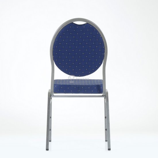 Стул металлический мягкий синий (арт 31308) Фото 3