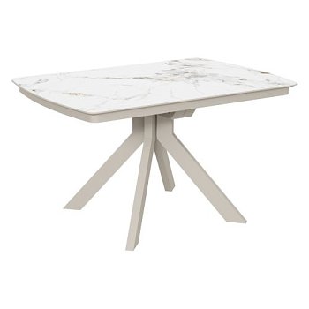 Обеденный стол раскладной с керамическим покрытием 130 см (арт 34269) - Фото 2