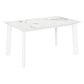 Кухонный стол раскладной из керамогранита 140 см (арт 35047) - Фото 2