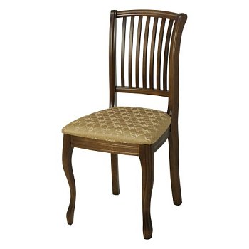 Стул из массива дерева с мягким сидением классика (арт 29418) - Фото 2