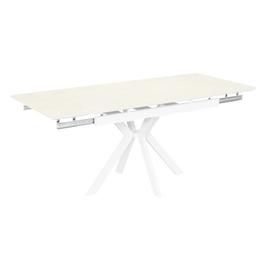 Кухонный стол раздвижной из керамогранита (арт 33522) Фото 3